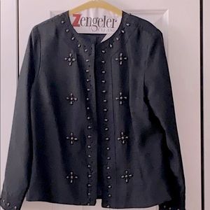 Embellished Black Blazer | Joni B.